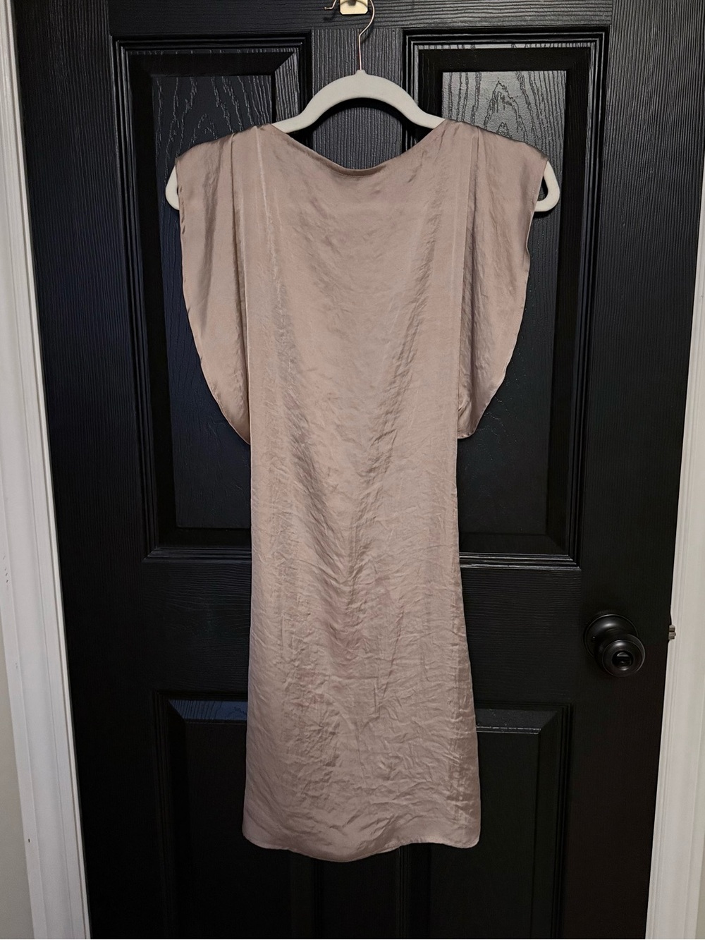 Silky Backless Dress